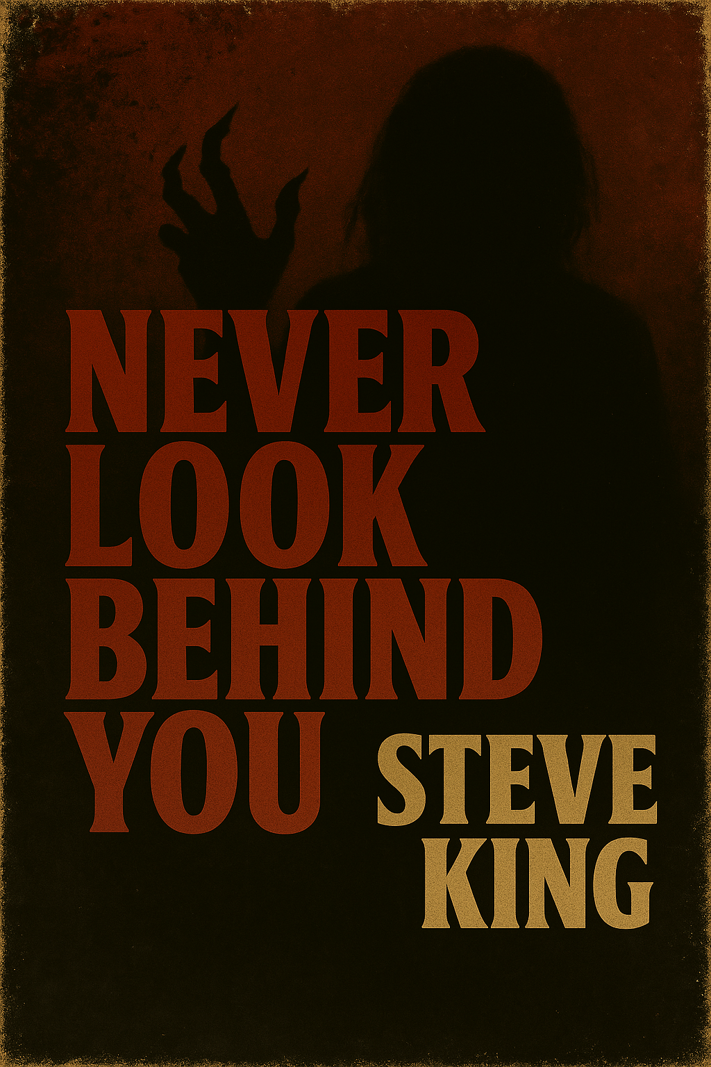 Cover of Never Look Behind You