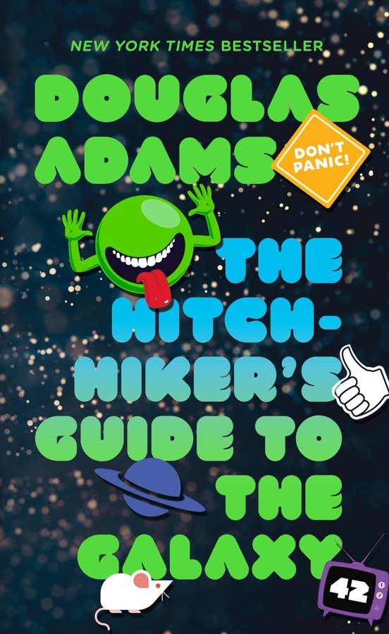 Cover of The Hitchhiker's Guide to the Galaxy
