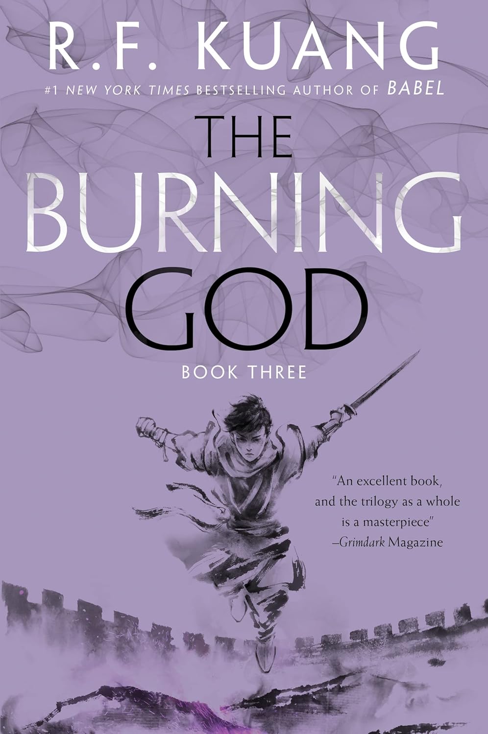 Cover of The Burning God